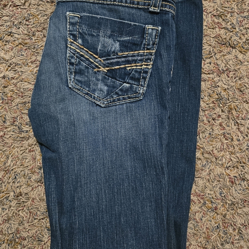 BKE Dark Blue Boot Cut Jeans